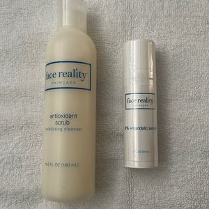 Face Reality skin care set.